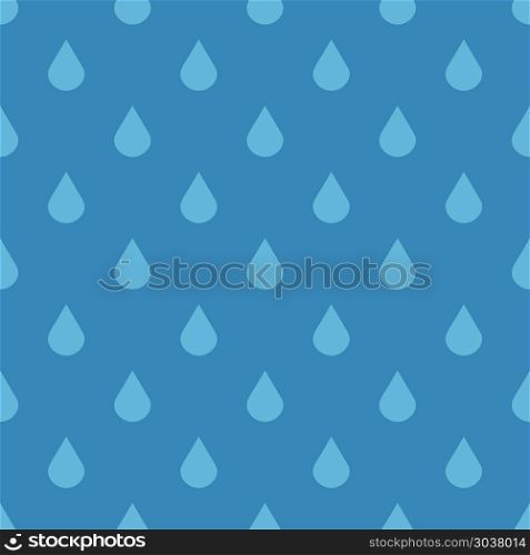 Blue vector water drops seamless pattern. Blue vector water drops seamless pattern. Wet abstract design illustration
