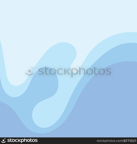 Blue wave Baground Wallpaper vector