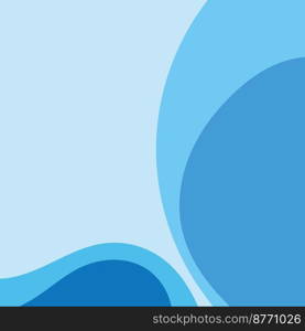 Blue wave Baground Wallpaper vector