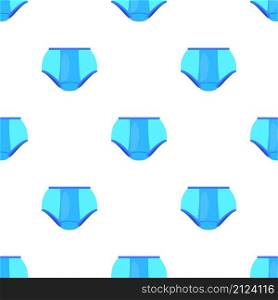 Blue women control briefs pattern seamless background texture repeat wallpaper geometric vector. Blue women control briefs pattern seamless vector