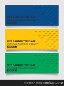Blue yellow and green square geometric texture background Abstract square geometric texture.banner background web design for infographics business finance.