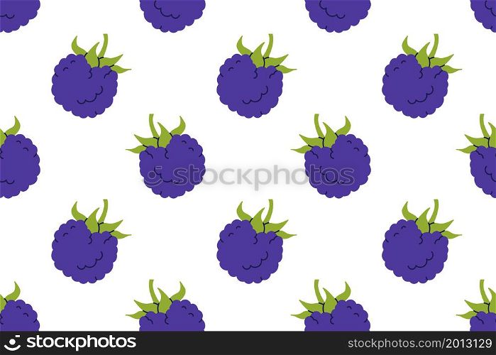 Blueberry seamless pattern. Hand drawn vector illustration. Sweet food.. Blueberry seamless pattern. Hand drawn vector illustration. Sweet food