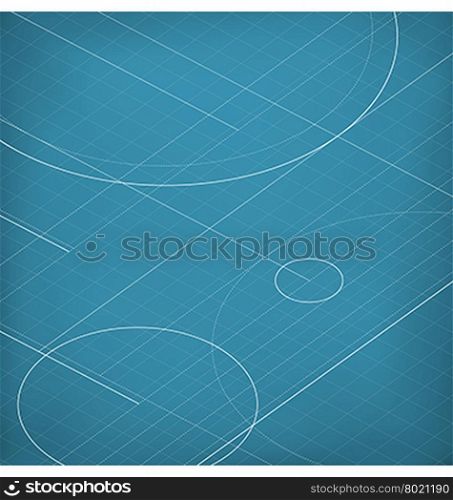 Blueprint abstract background.