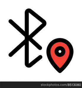 Bluetooth enables the tracking of locations.