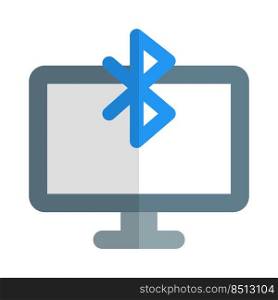 Bluetooth option activated in desktop.