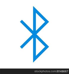 Bluetooth symbol icon vector illustration design
