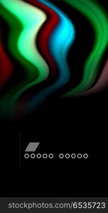 Blur color wave lines abstract background. Blur color wave lines abstract background. Vector illustration for app wallpaper, business presentation or web banner