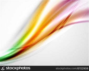 Blur glowing wave corporate business identity template. Blur glowing wave corporate business identity template. Vector concept