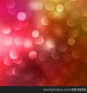 Blurred abstract background . Blurred abstract background with red and white bokeh