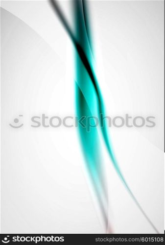 Blurred abstract blue lines in light space. Blurred abstract blue lines in light space. Modern background template for your message