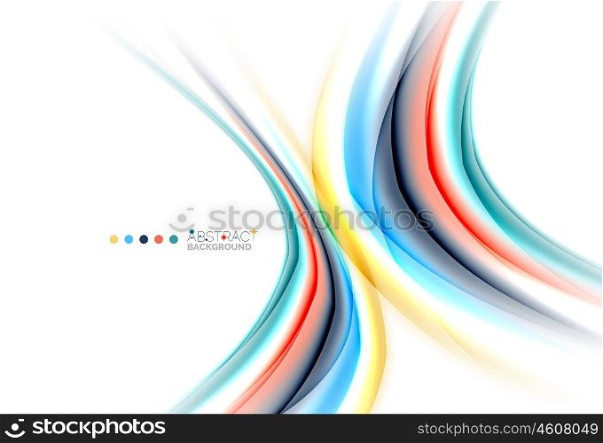 Blurred swirl background. Blurred swirl background vector template