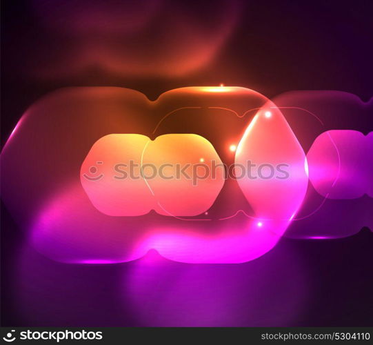 Blurred transparent hexagons on dark, digital abstract background. Blurred transparent hexagons on dark, digital abstract background. Hi-tech modern business or technology backdrop or presentation wallpaper