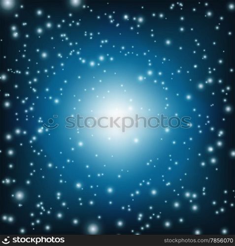 Blurred vector christmas background with snowflakes