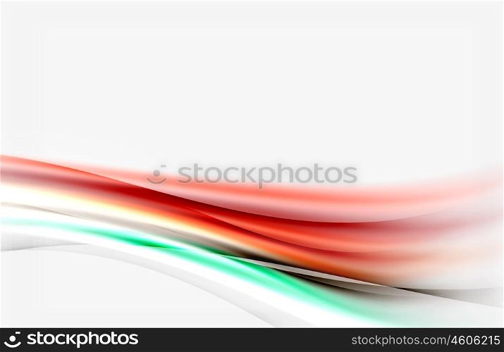 Blurred wave motion. Blurred wave motion, vector background