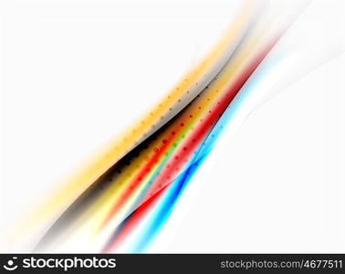 Blurred wave motion, vector background