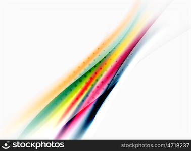 Blurred wave motion, vector background