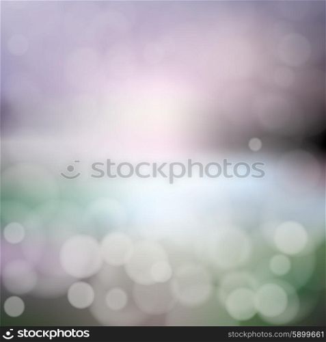 Blurry background with bokeh effect. Abstract vector illustration.. Blurry background with bokeh effect. Abstract vector illustration