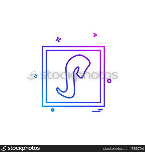 Board icon design vector