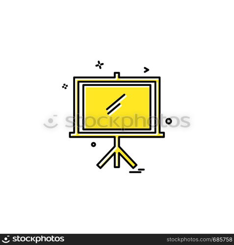 Board icon design vector