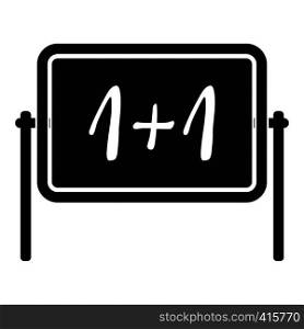 Board icon. Simple illustration of board vector icon for web. Board icon, simple style