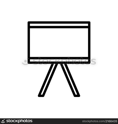 Board stand icon vector trendy design