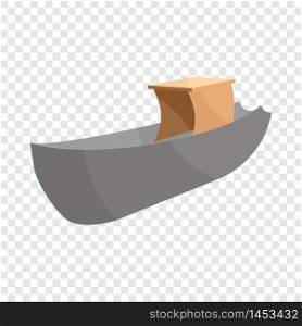Boat icon. Cartoon illustration of boat vector icon for web. Boat icon, cartoon style