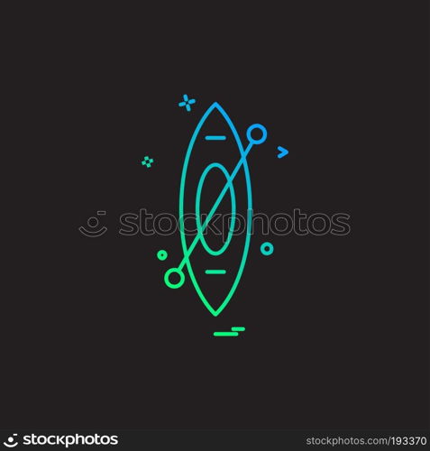 Boat icon design vector