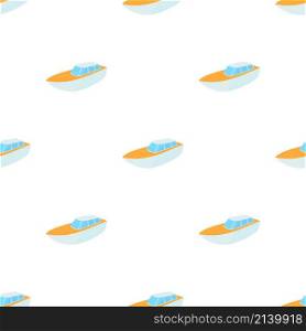 Boat pattern seamless background texture repeat wallpaper geometric vector. Boat pattern seamless vector