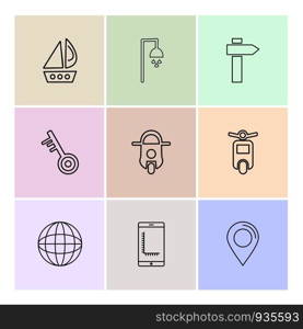 boat , shower , navigation , scooter , bike , transport , travel ,transportation , traveling , boat , ship , plane , car , bus , truck , ticket , train , hardware , money, cart , shopping, icon, vector, design, flat, collection, style, creative, icons