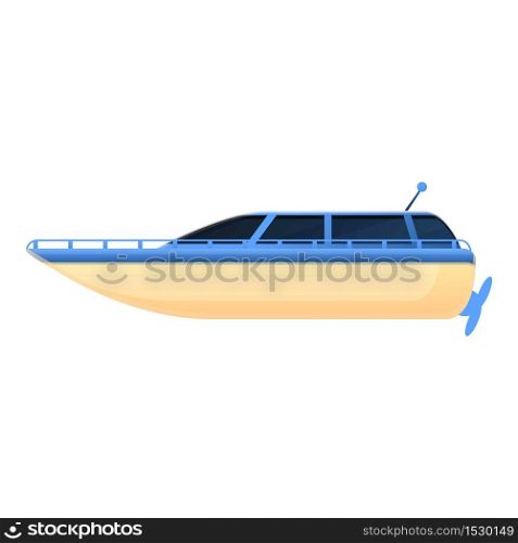 Boat toy remote control icon. Cartoon of boat toy remote control vector icon for web design isolated on white background. Boat toy remote control icon, cartoon style