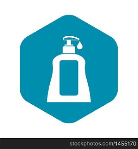 Body care lotion icon. Simple illustration of body care lotion vector icon for web design. Body care lotion icon, simple style