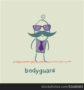 Bodyguard goes to work