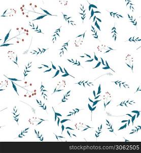 Bohemian flowers pattern. Seamless floral chamomile hand drawn mix. Vector illustration for fashion, fabric