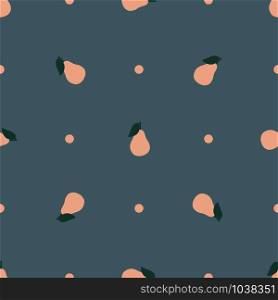 Bohemianl hand drawn pattern. Boho seamless texture. Children background with peach. Wallpaper for pattern fills, web page. Bohemianl hand drawn seamless pattern