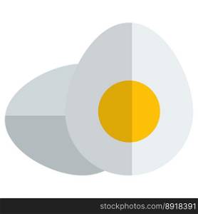 Boiled egg nutrient-dense food for breakfast