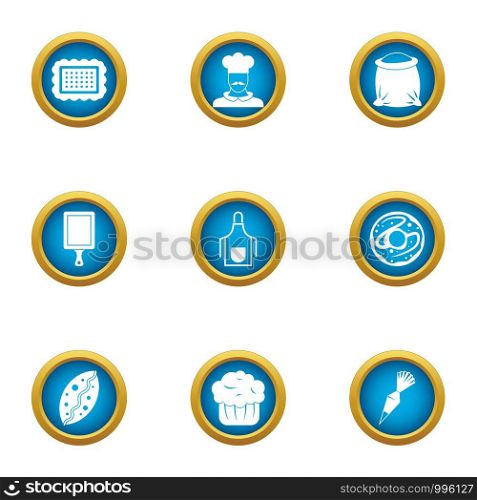 Boiling icons set. Flat set of 9 boiling vector icons for web isolated on white background. Boiling icons set, flat style