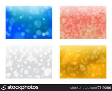 Bokeh background glitter light design and you can use for your artwork about carnival or other. vector illustration