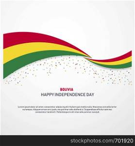 Bolivia Happy independence day Background