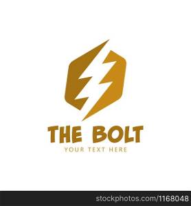 Bolt graphic design template vector isolated illustration