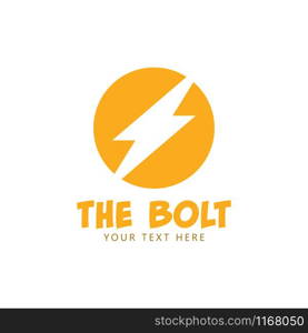 Bolt graphic design template vector isolated illustration