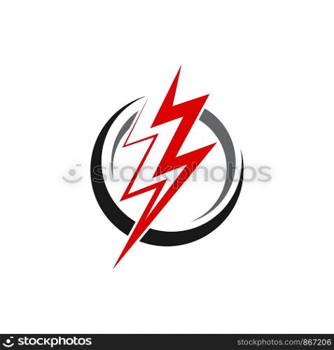 Bolt icon Vector Illustration design Logo template