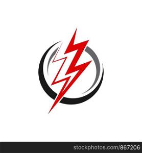 Bolt icon Vector Illustration design Logo template