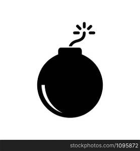 bomb icon vector design template