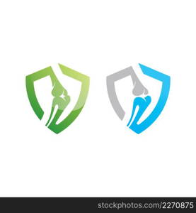 Bone care logo icon vector template