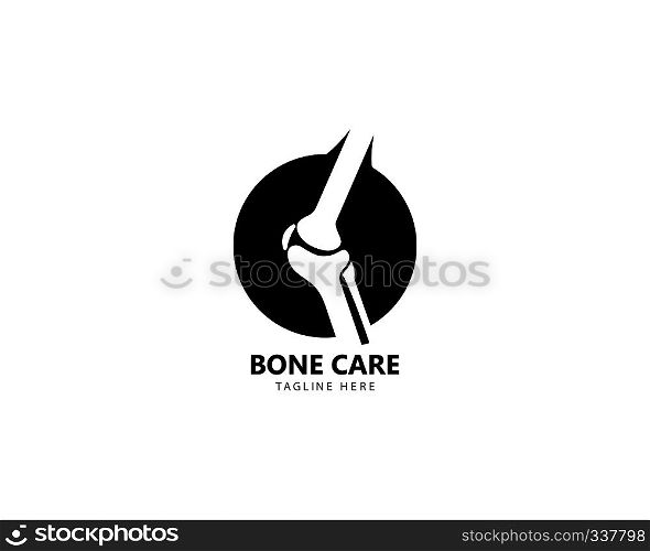 Bone Health logo designs concept, Bone Treatment vector icon