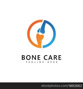 Bone logo icon vector template