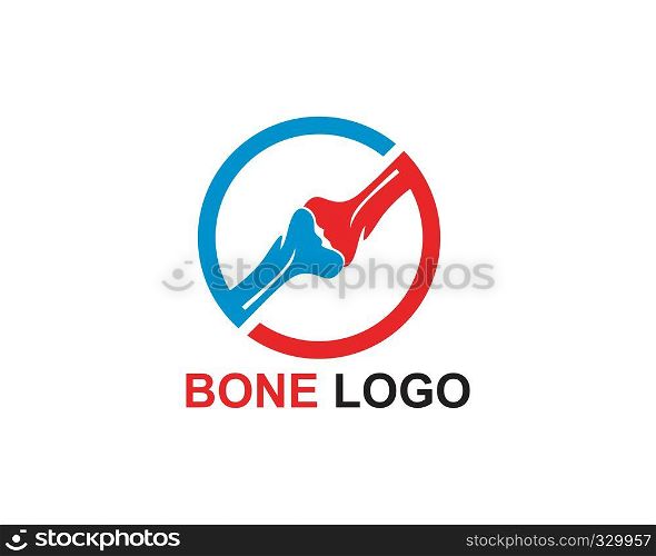 Bone logo vector template