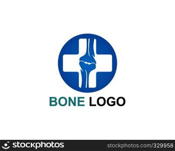 Bone logo vector template