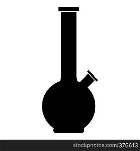 Bong for smoking marijuana icon. Simple illustration of bong for smoking marijuana vector icon for web. Bong for smoking marijuana icon, simple style