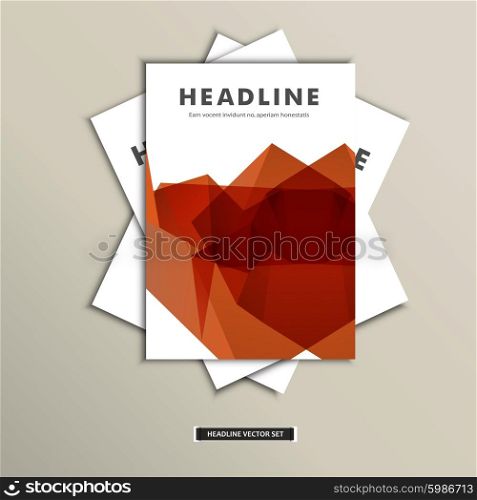 Book cover with abstract colored lines eps.. Book cover with abstract colored lines eps